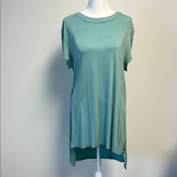 POL Blue Backless Tunic Top Dress Small - Picture 1 of 3